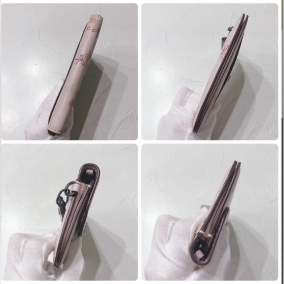 Coach 1941 Clutch with Floral Bow Print EUC - Picture 4 of 6